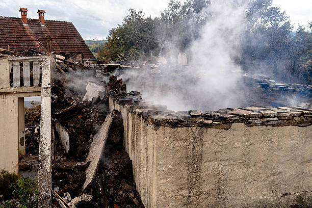Professional Fire Damage Removal technician working in Bethel, WA